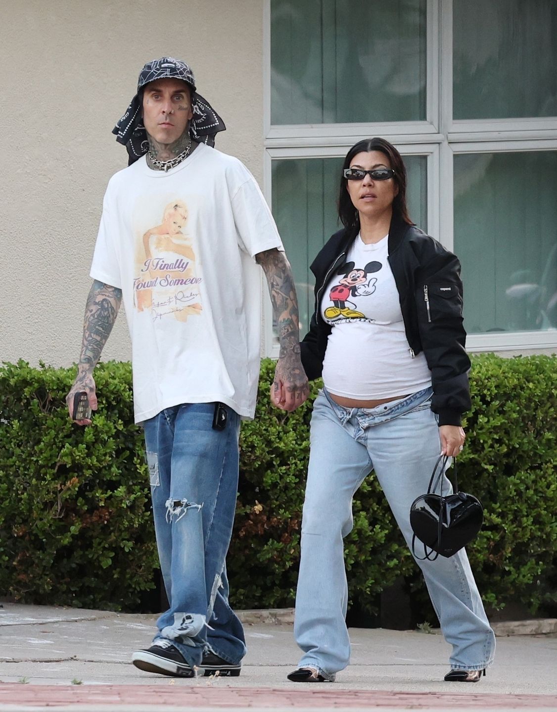 Kourtney Kardashian i Travis Barker maszerują na randkę