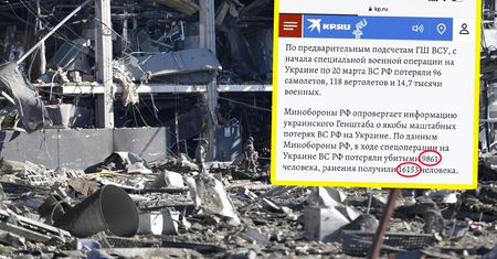 Wpadka? Rosyjska gazeta podała "prawdziwe" dane o zabitych