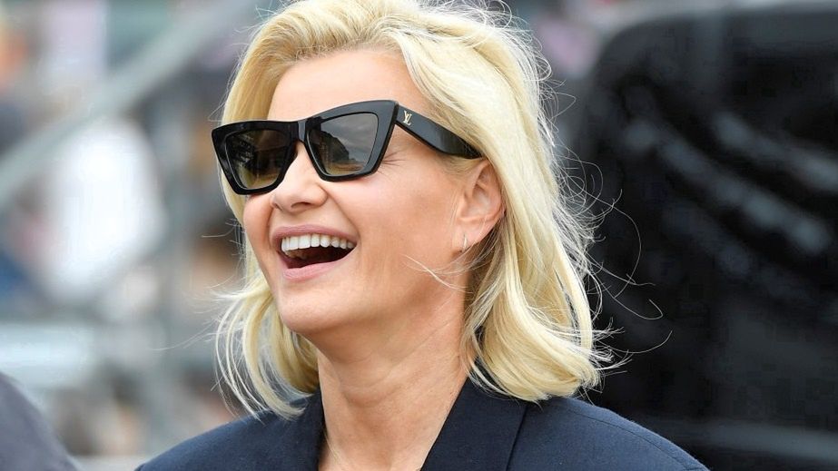 Małgorzata Kożuchowska w modnej stylizacji