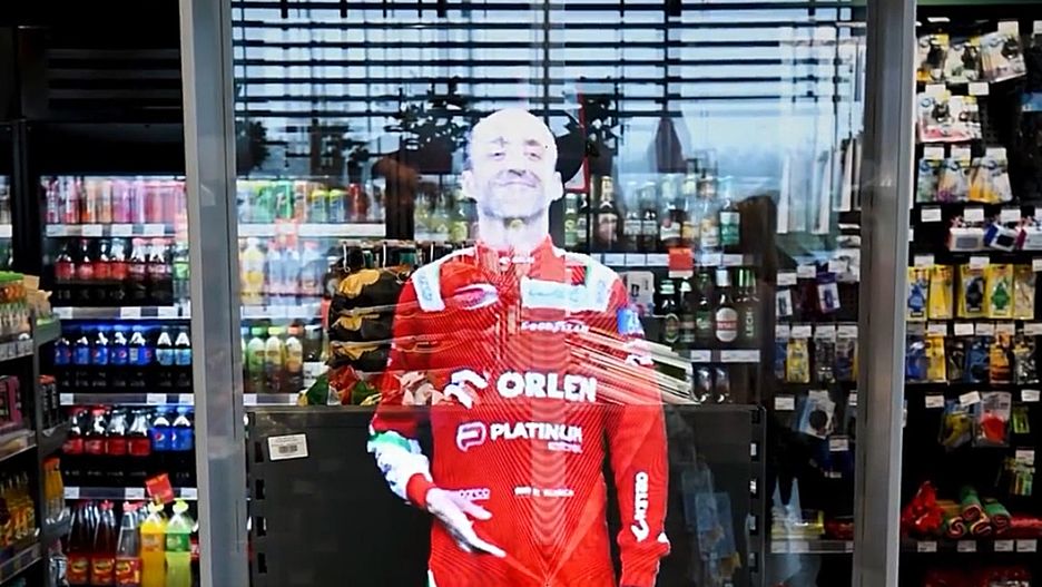 Robert Kubica jako hologram pojawi się na stacjach Orlenu
