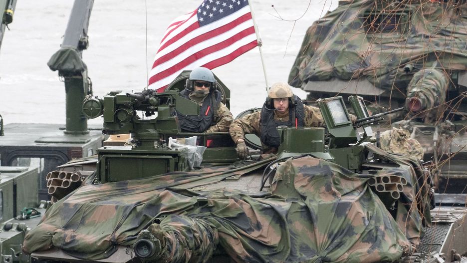 Reporter archiwum 2024 03
05.03.2024 Korzeniewo Cwiczenia wojskowe NATO Steadfast Defender 24 cwiczenie Dragon 24
Fot. Wojciech Strozyk/REPORTER
N/z: amerykanski czolg M1A2 Abrams
Wojciech Strozyk/REPORTER