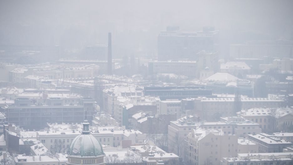 Warszawa. Smog w stolicy