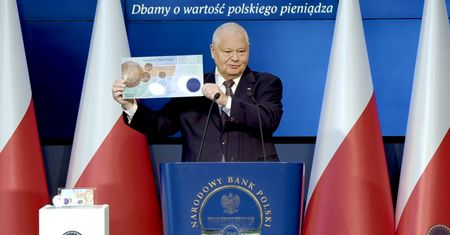 Glapiński pokazał nowość od NBP. "Wyjątkowo piękny, zupełnie niesamowity"