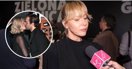 Kasia Warnke i Piotr Stramowski z dziewczyną na premierze filmu. "Na pewno będzie to dla niego trudny wieczór" [WIDEO]