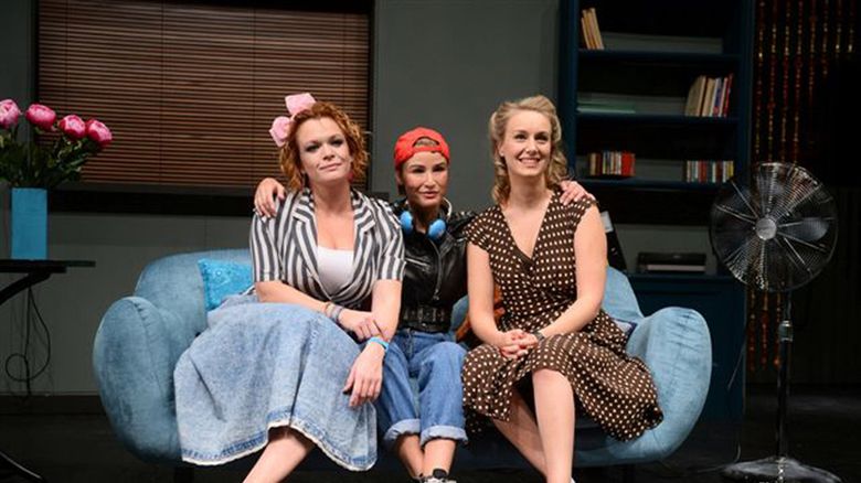 Joanna Brodzik, Daria Widawska i Małgorzata Lipmann