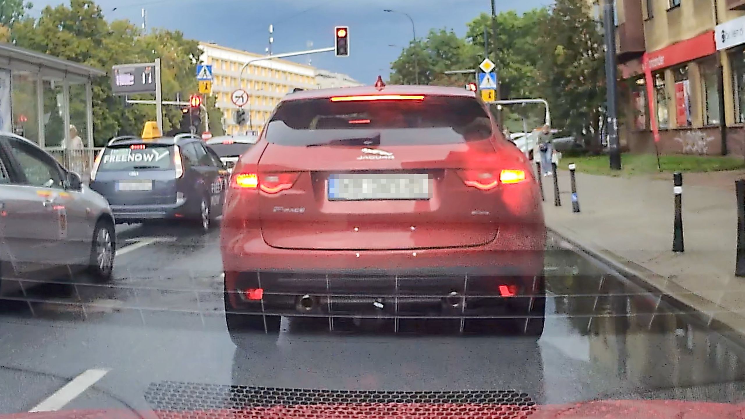 Barbara Kurdej-Szatan łamie przepisy drogowe