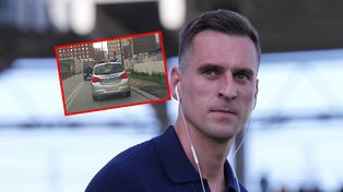 Milik łamał przepisy na oczach policjantów. Jest nagranie