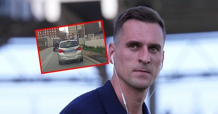 Milik łamał przepisy na oczach policjantów. Jest nagranie