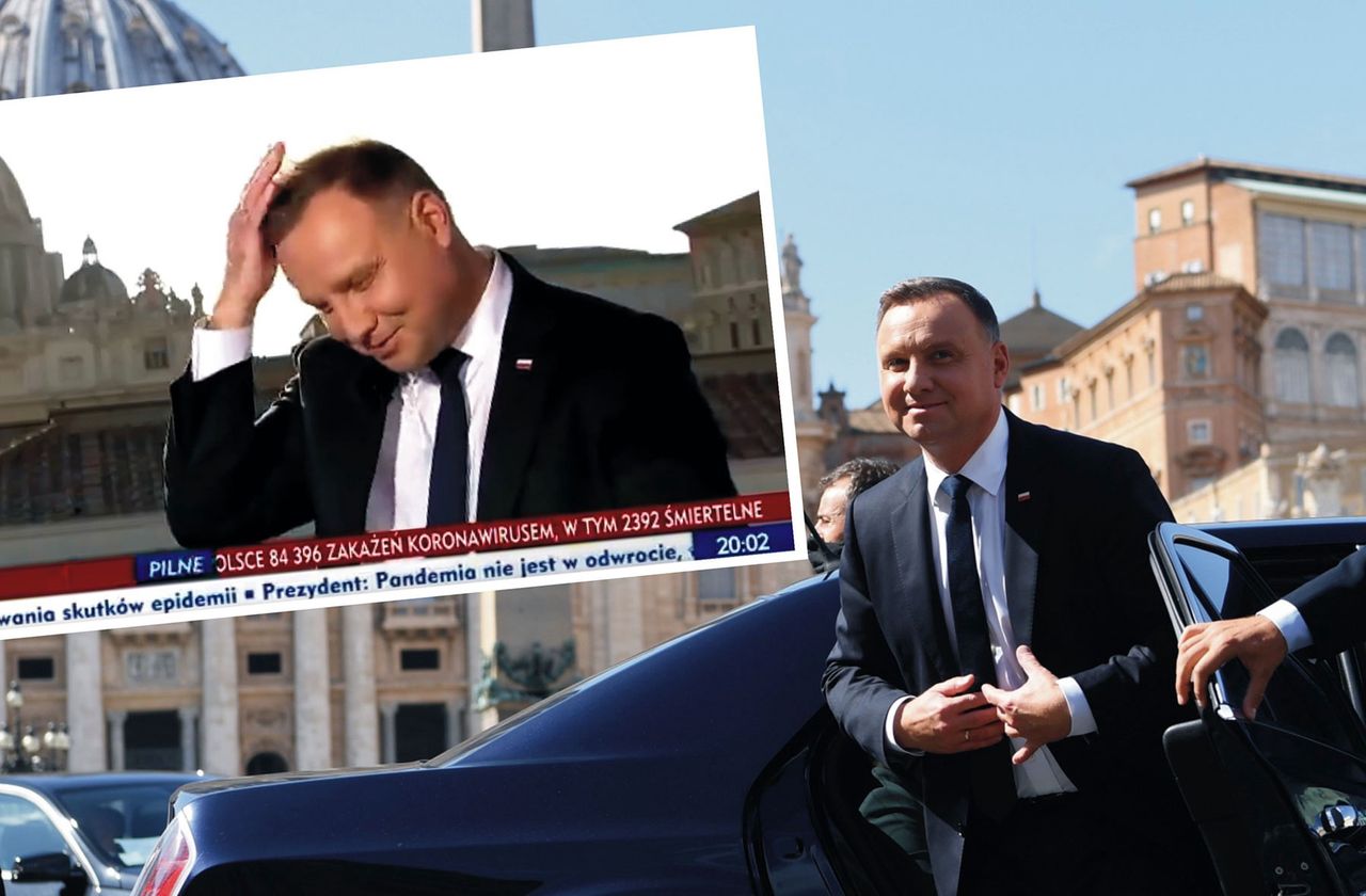 Zaskakujący wywiad prezydenta dla TVP. Andrzej Duda przeprosił widzów