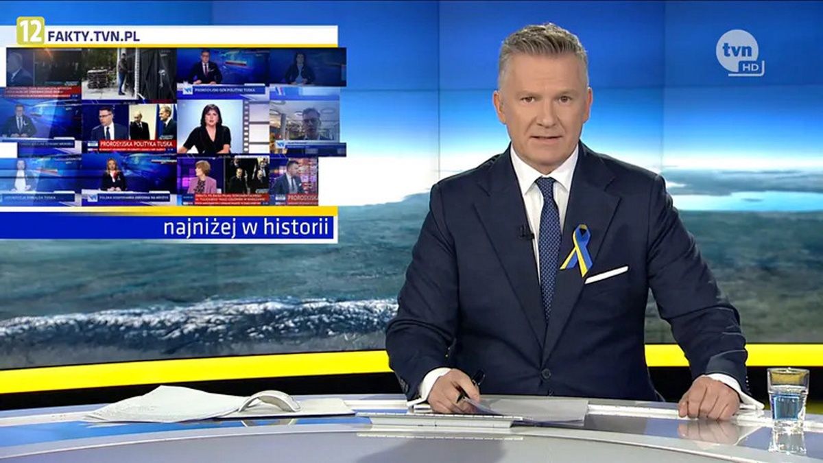 Materiał "Faktów" uderzający w TVP trwał 5 minut
