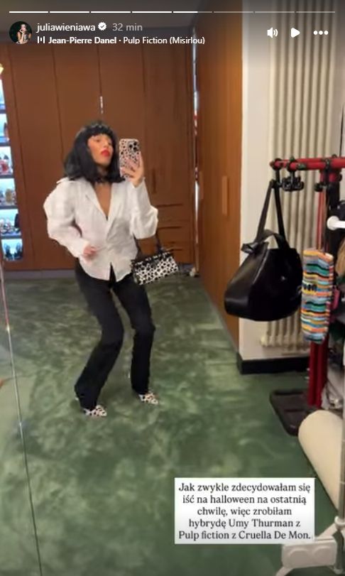 Julia Wieniawa przedstawia halloweenowe alter-ego