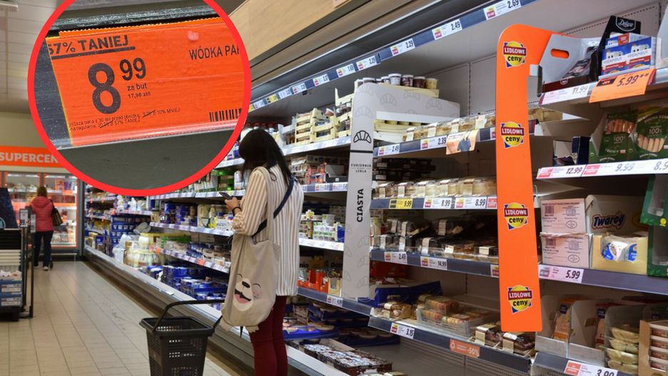 Lidl i Biedronka odpowiadają na pytania o tanią wódkę