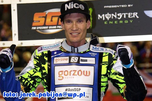 Jason na podium Grand Prix Polski w Toruniu (2. miejsce)