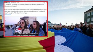 Ukraińcy mówią, jak się im żyje w Polsce. "Staramy się mówić ciszej"