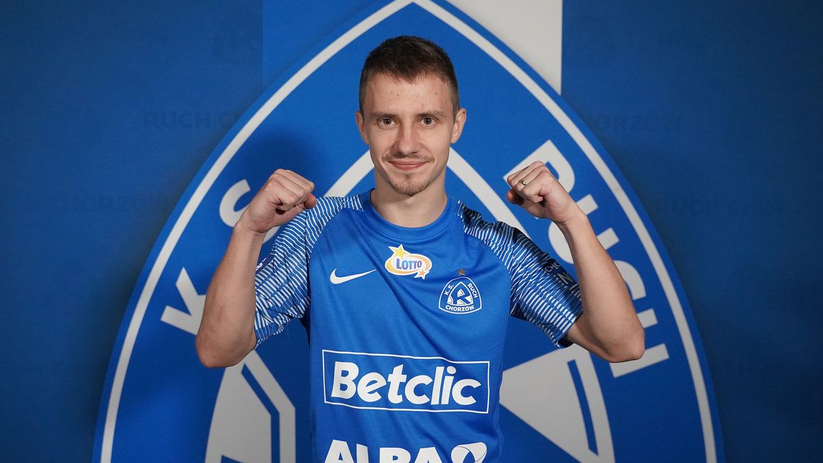 Materiały prasowe / Ruch Chorzów / Adam Vlkanova podpisał kontrakt z Ruchem Chorzów