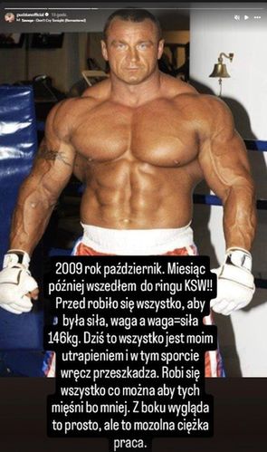 Źródło: instagram.com/pudzianofficial/