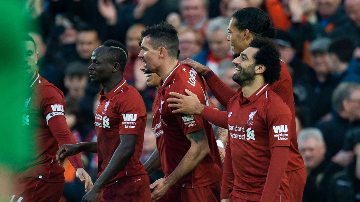 radość piłkarzy Liverpool FC