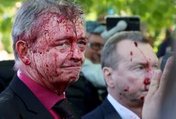 Ambasador Rosji oblany farbą w Warszawie. Są wyniki kontroli wewnętrznej w policji
