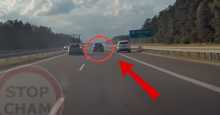 Ludzie nagrali ją na S3. Kierującą szybko dopadła karma