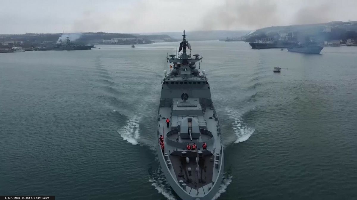 Ponad 30 rosyjskich okrętów wpłynęło na Morze Czarne