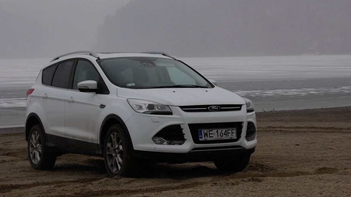 Nowy Ford Kuga nad Zalewem Czorsztyńskim