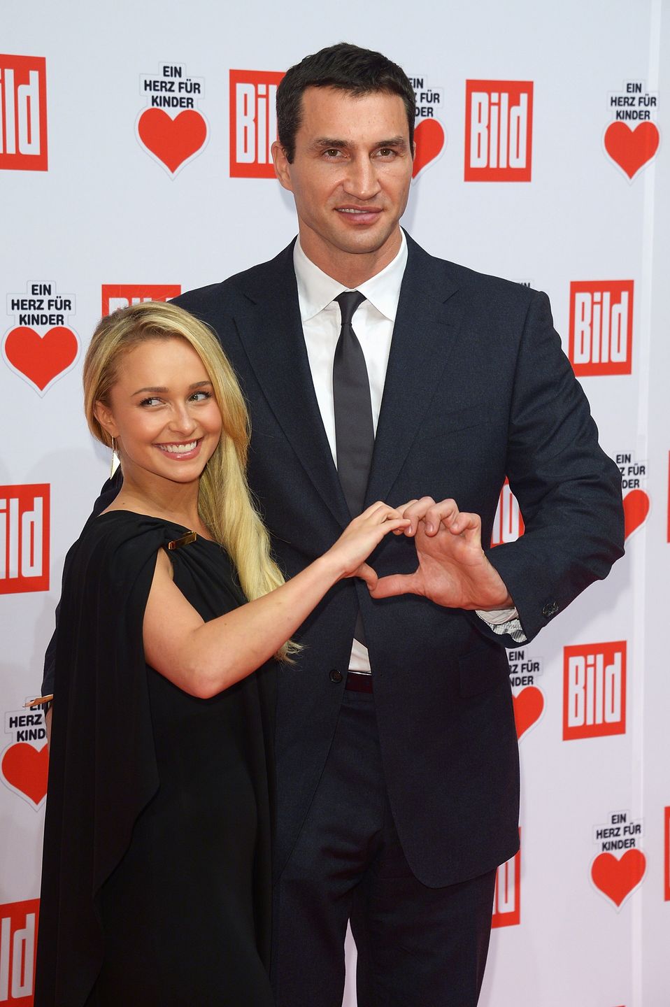 Hayden Panettiere i Władimir Kliczko w 2013 r.