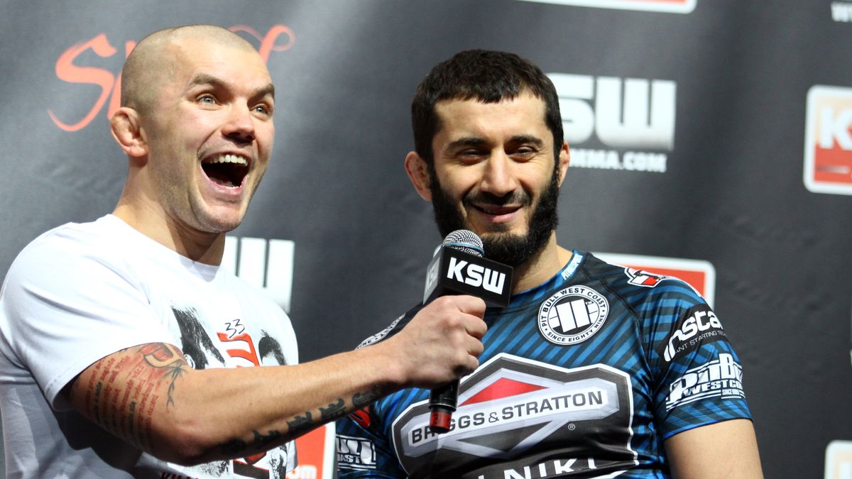 WP SportoweFakty / Krzysztof Porębski / Łukasz Jurkowski i Mamed Chalidow