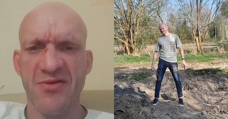 "Szczena" z "Chłopaków do wzięcia" wyszedł z więzienia i pokazał, co zastał w miejscu, w którym stał jego dom! (FOTO)
