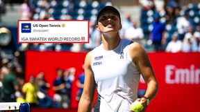 Kolejny wyczyn Świątek. US Open ogłosiło wprost: Rekord świata