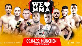We Love MMA 56 – dziewięć spektakularnych walk w stolicy Bawarii!