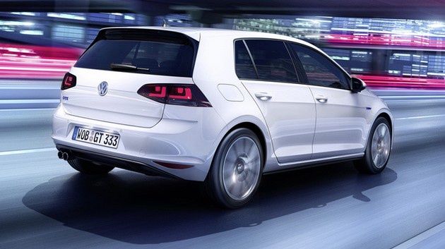 VW Golf GTE tył