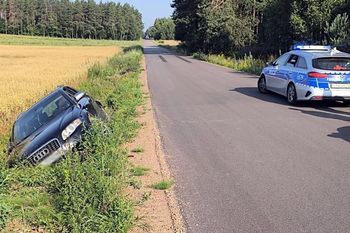 Mazowieckie: Pijany kierowca Audi miał ponad 3,5 promila alkoholu