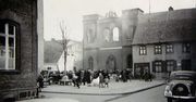 Szczecinek: To zdjęcie łamie serce. Synagoga zniknęła w ogniu