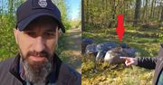"Przykład buractwa". Leśnik nagrał film