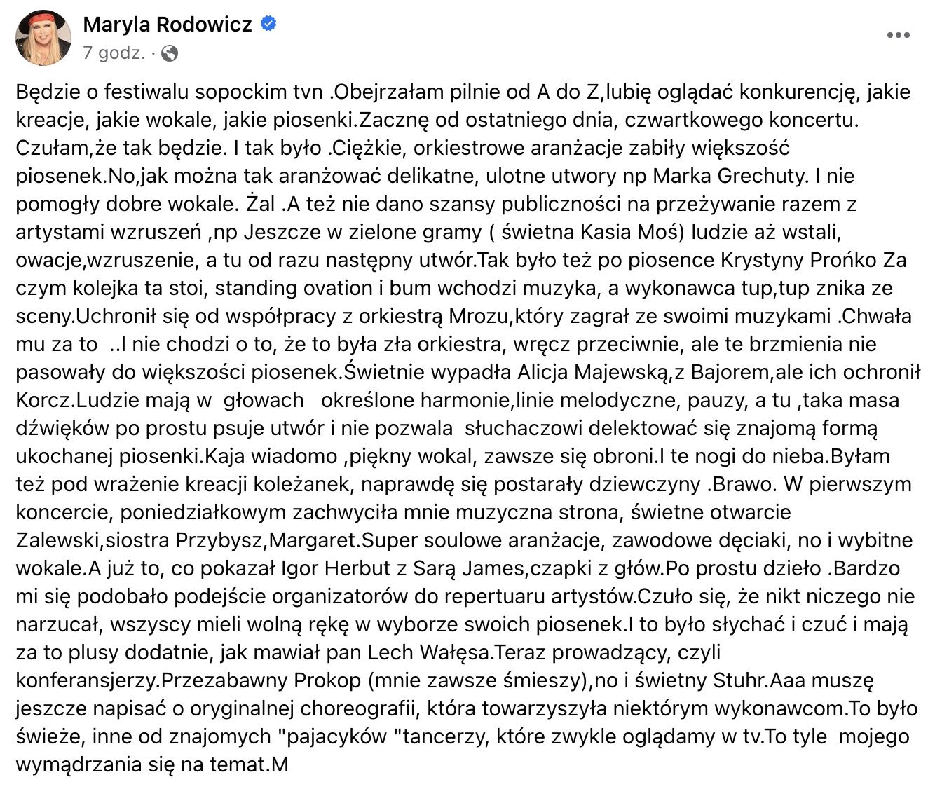 Maryla Rodowicz