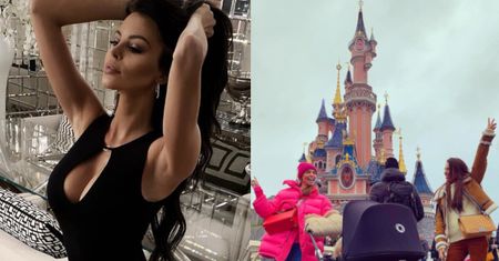 Czy to koniec "kariery" Justyny Gradek?! Jej bogaty towarzysz wybrał się do Disneylandu z… byłą dziewczyną