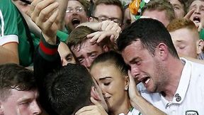 Strzelec gola całował ukochaną. Szalona radość Irlandczyków po awansie do 1/8 finału