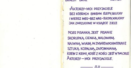 Podziel się pamiątkami z Teatrem Osterwy w Lublinie