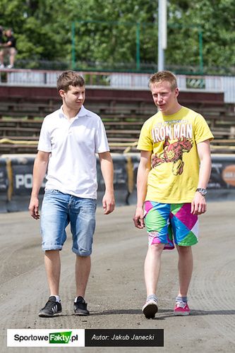 Władimir Borodulin i Damian Michalski po niedzielnym meczu nie byli w dobrych nastrojach