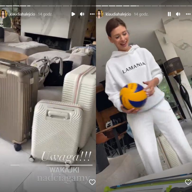 Klaudia Halejcio wybrała się na zagraniczne wakacje