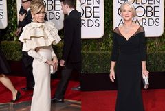 Jane Fonda i Helen Mirren na Złotych Globach