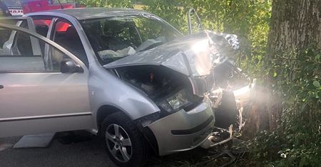 Wypadek koło Krutyni. Nie żyją dwie osoby