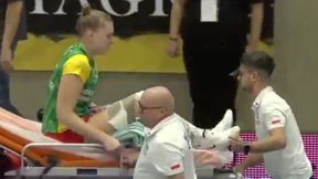Chwila grozy w polskiej lidze. Boisko opuściła na noszach