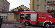 Miastko: Pożar w centrum, płonie budynek po dawnym klubie