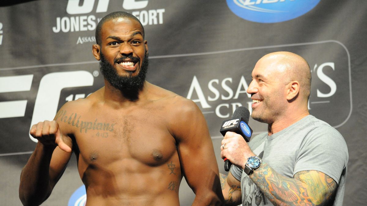 Newspix / Mike Mastrandrea / Na zdjęciu: Jon Jones i Dana White