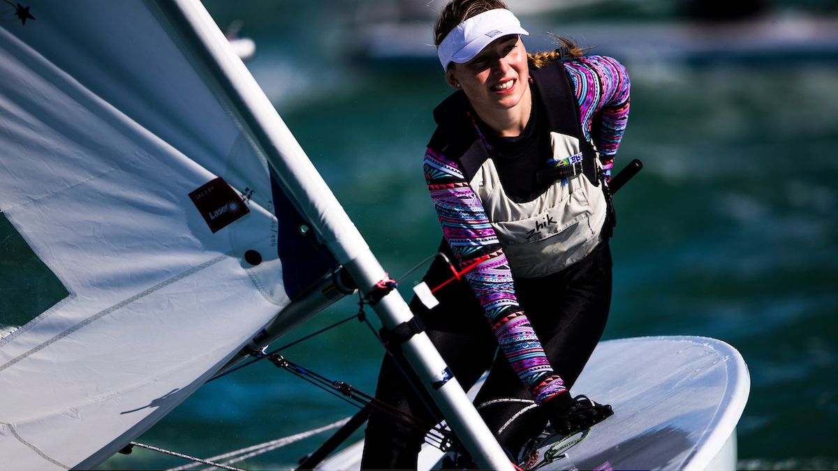 Materiały prasowe / Pedro Martinez / Sailing Energy / World Sailing / Na zdjęciu: Agata Barwińska