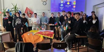 Ostróda: Konkurs ze znajomości flag świata w ZSZ im. S. Petöfi