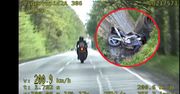 Uciekał przed policją. Schował się pod naczepą ciężarówki