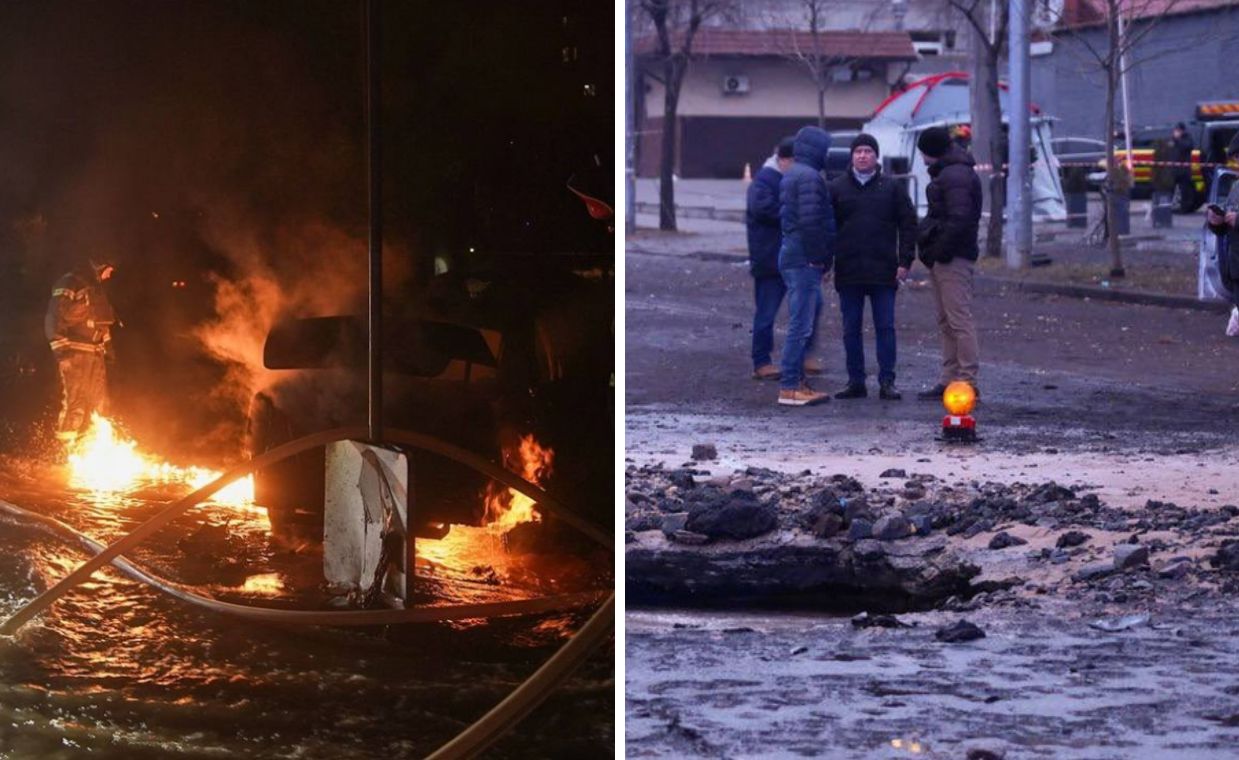 At least 4 people were killed in a missile attack on Kyiv.