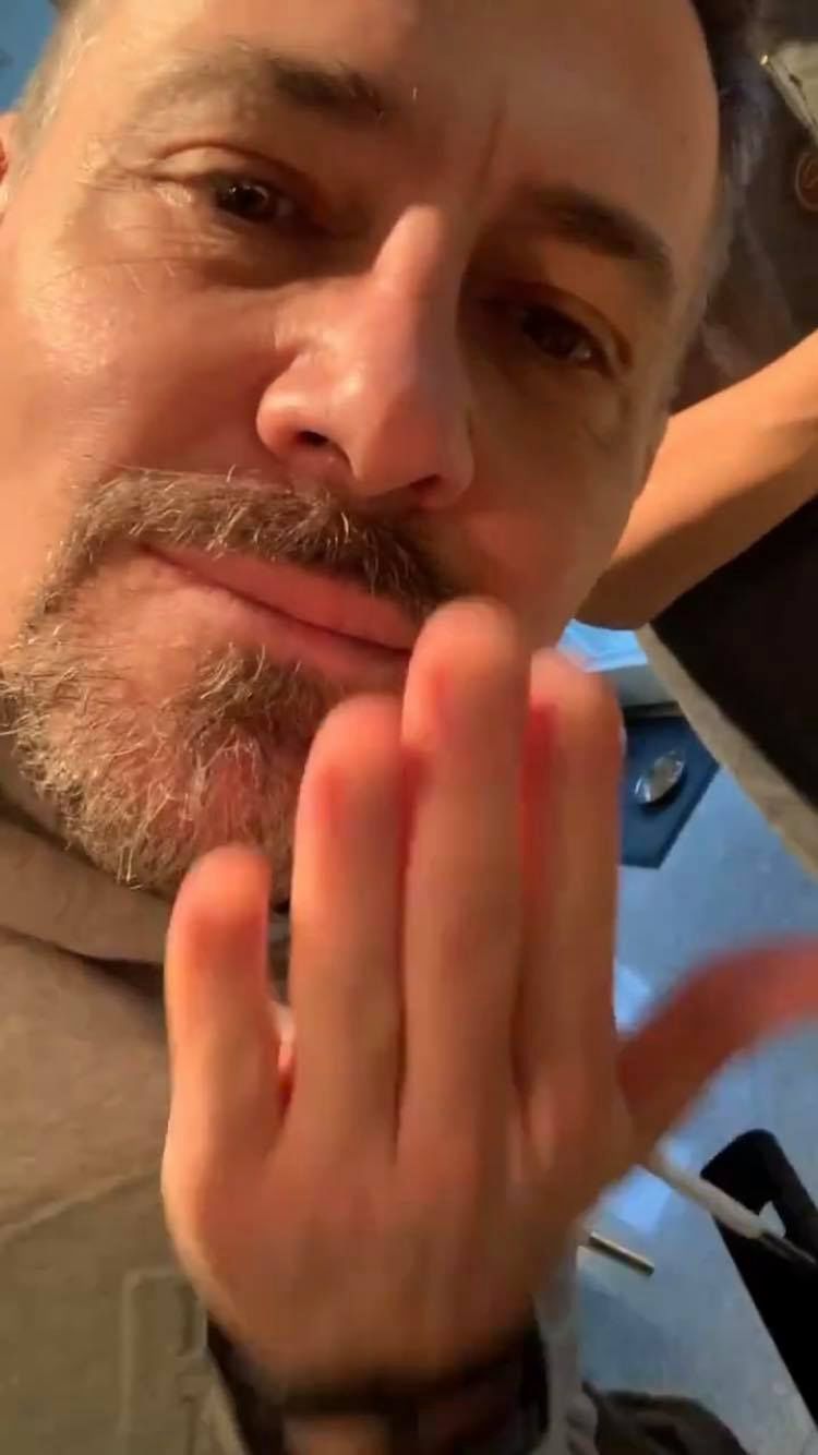 Krzysztof Ibisz na obiedzie u Anny Nowak-Ibisz